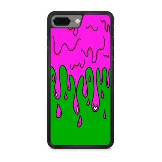 Green Pink Slime Drop iPhone 7 Plus / 8 Plus Case