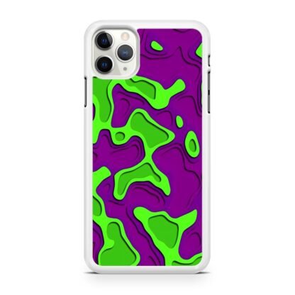 Green Purple Liquid Cover iPhone 12 / 12 Pro / 12 Pro Max / 12 Mini Case - Image 2