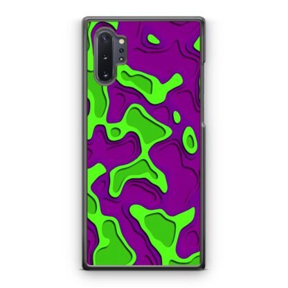 Green Purple Liquid Cover Samsung Galaxy Note 10 / Note 10 Plus Case