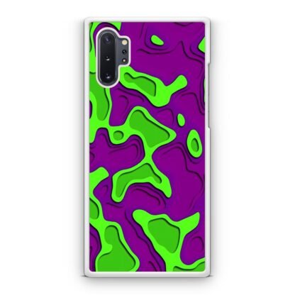 Green Purple Liquid Cover Samsung Galaxy Note 10 / Note 10 Plus Case - Image 2