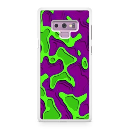 Green Purple Liquid Cover Samsung Galaxy Note 9 Case - Image 2