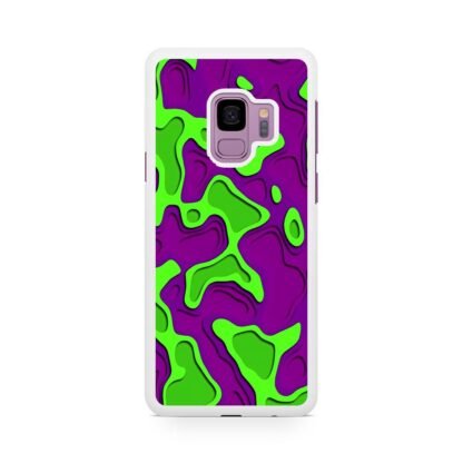 Green Purple Liquid Cover Samsung Galaxy S9 / S9 Plus Case - Image 2