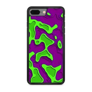 Green Purple Liquid Cover iPhone 7 Plus / 8 Plus Case