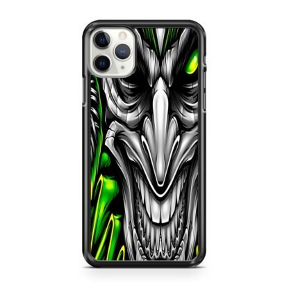 Green Skull Jester iPhone 12 / 12 Pro / 12 Pro Max / 12 Mini Case