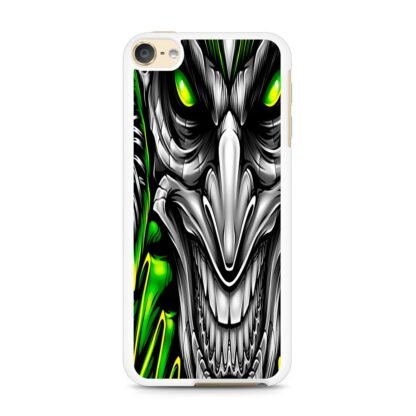 Green Skull Jester iPod Touch 6 / 7 Case - Image 2