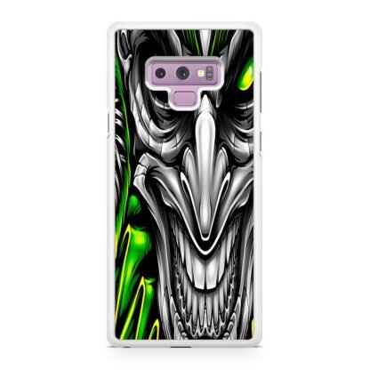 Green Skull Jester Samsung Galaxy Note 9 Case - Image 2