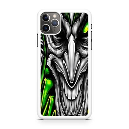 Green Skull Jester iPhone 15 / 15 Plus / 15 Pro / 15 Pro Max Case - Image 2