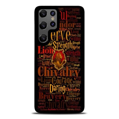 Gryffindor Quote Logo Samsung Galaxy S25 / S25 Plus / S25 Ultra Case