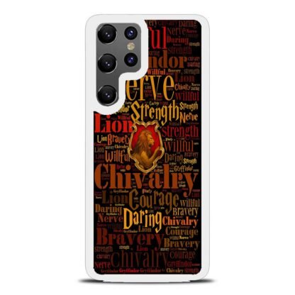 Gryffindor Quote Logo Samsung Galaxy S25 / S25 Plus / S25 Ultra Case - Image 2