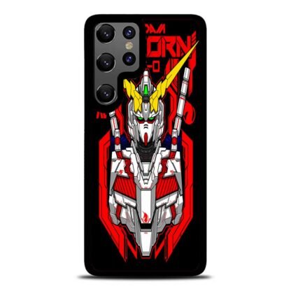 Gundam Unicorn RX-0 Red Vector Samsung Galaxy S25 / S25 Plus / S25 Ultra Case