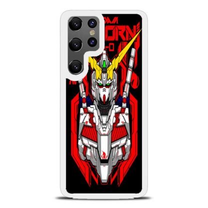 Gundam Unicorn RX-0 Red Vector Samsung Galaxy S25 / S25 Plus / S25 Ultra Case - Image 2