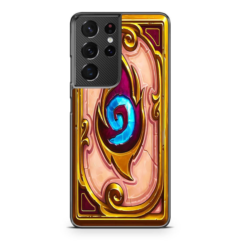 Hearthstone Dalaran Flame Cover Samsung Galaxy S21 / S21 Plus / S21 Ultra / S21 FE Case