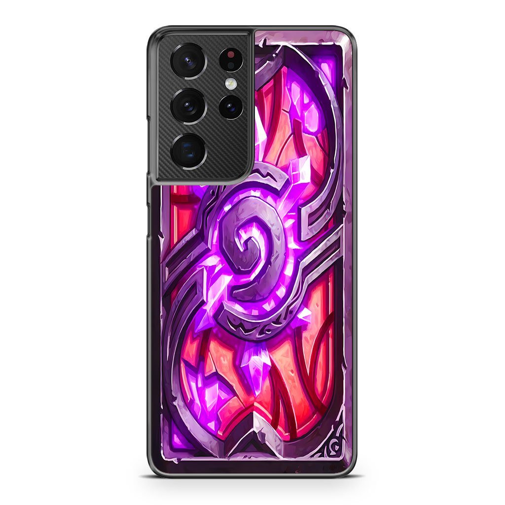 Hearthstone Exodar Cover Samsung Galaxy S21 / S21 Plus / S21 Ultra / S21 FE Case