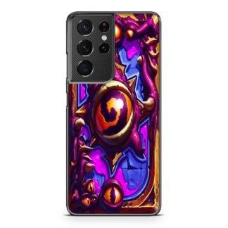 Hearthstone Eyes of C'Thun Cover Samsung Galaxy S21 / S21 Plus / S21 Ultra / S21 FE Case