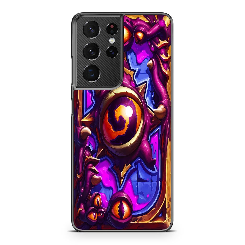 Hearthstone Eyes of C'Thun Cover Samsung Galaxy S21 / S21 Plus / S21 Ultra / S21 FE Case