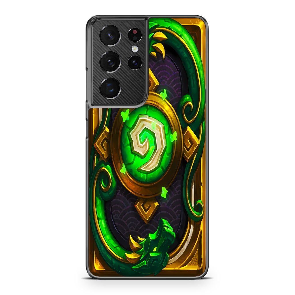 Hearthstone Jade Lotus Cover Samsung Galaxy S21 / S21 Plus / S21 Ultra / S21 FE Case