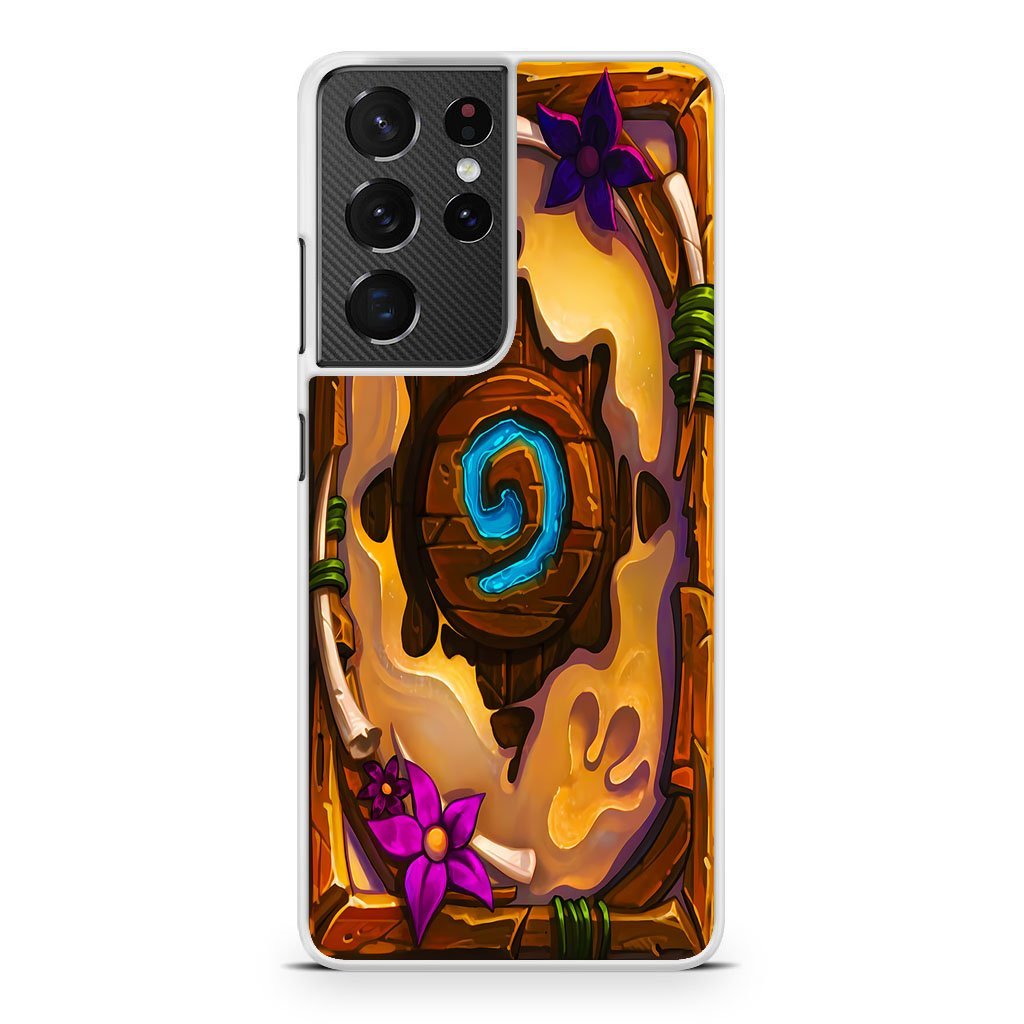Hearthstone Tanned Tinyfins Cover Samsung Galaxy S21 / S21 Plus / S21 Ultra / S21 FE Case - Image 2