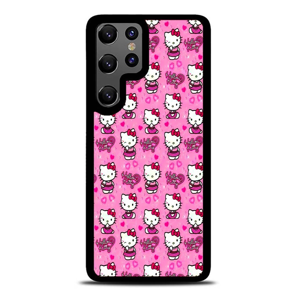 Hello Kitty Pink Love Samsung Galaxy S25 / S25 Plus / S25 Ultra Case