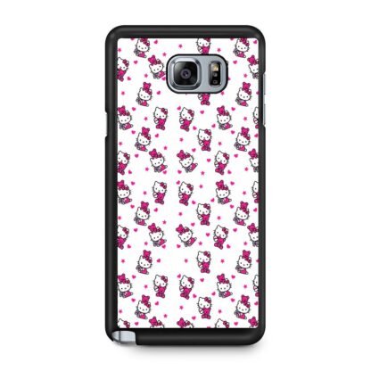 Hello Kitty Pink Love Star Samsung Galaxy Note 5 Case