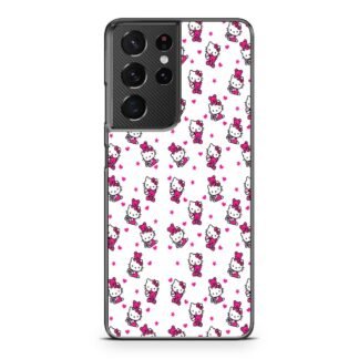Hello Kitty Pink Love Star Samsung Galaxy S21 / S21 Plus / S21 Ultra / S21 FE Case