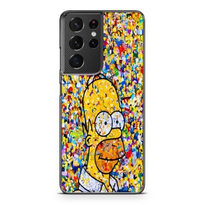 Homer Simpson Collage Samsung Galaxy S21 / S21 Plus / S21 Ultra / S21 FE Case