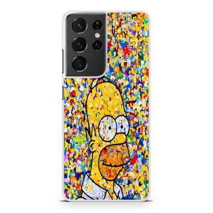 Homer Simpson Collage Samsung Galaxy S21 / S21 Plus / S21 Ultra / S21 FE Case - Image 2