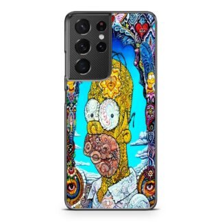 Homer Simpson Illuminati Mosaic Samsung Galaxy S21 / S21 Plus / S21 Ultra / S21 FE Case