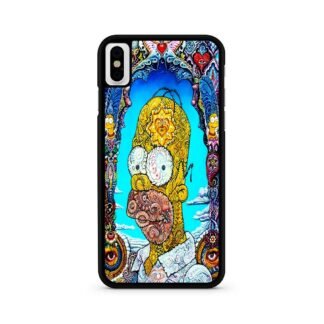 Homer Simpson Illuminati Mosaic iPhone X / XR / XS / XS Max Case