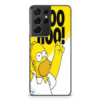 Homer Simpson Woo Hoo Samsung Galaxy S21 / S21 Plus / S21 Ultra / S21 FE Case