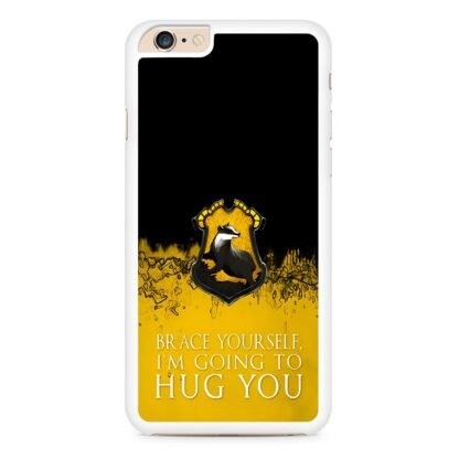 Hufflepuff Brace Yourself iPhone 6 / 6S / 6 Plus / 6S Plus Case - Image 2