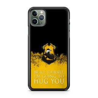 Hufflepuff Brace Yourself iPhone 11 / 11 Pro / 11 Pro Max Case