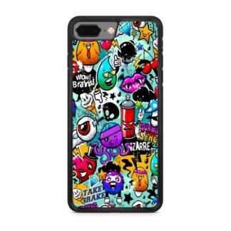 Icons Graffiti iPhone 7 Plus / 8 Plus Case