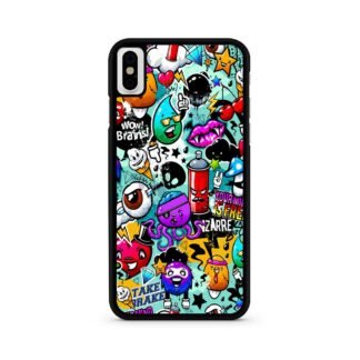 Icons Graffiti iPhone X / XR / XS / XS Max Case