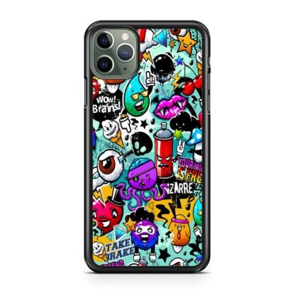 Icons Graffiti iPhone 15 / 15 Plus / 15 Pro / 15 Pro Max Case