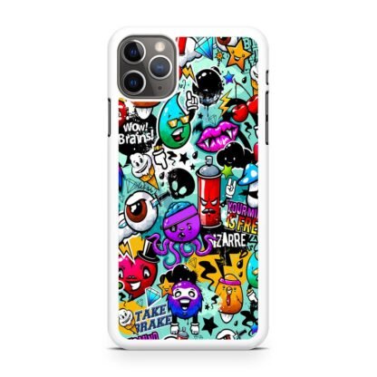 Icons Graffiti iPhone 15 / 15 Plus / 15 Pro / 15 Pro Max Case - Image 2