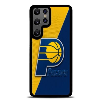 Indiana Pacers Carbon Logo Samsung Galaxy S25 / S25 Plus / S25 Ultra Case