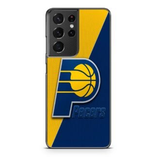 Indiana Pacers Carbon Logo Samsung Galaxy S21 / S21 Plus / S21 Ultra / S21 FE Case