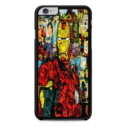 Iron Man Comic Collage iPhone 6 / 6S / 6 Plus / 6S Plus Case