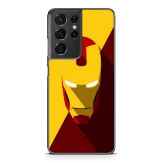 Iron Man Helmet Vector Samsung Galaxy S21 / S21 Plus / S21 Ultra / S21 FE Case