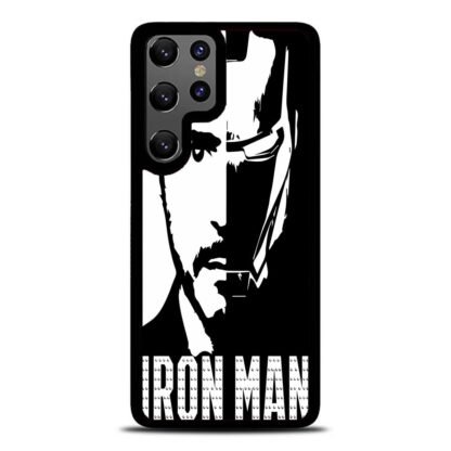 Iron Man Tony Stark Black White Samsung Galaxy S25 / S25 Plus / S25 Ultra Case