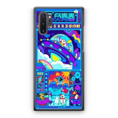 Japan Ufo Blue Cartoon Samsung Galaxy Note 10 / Note 10 Plus Case
