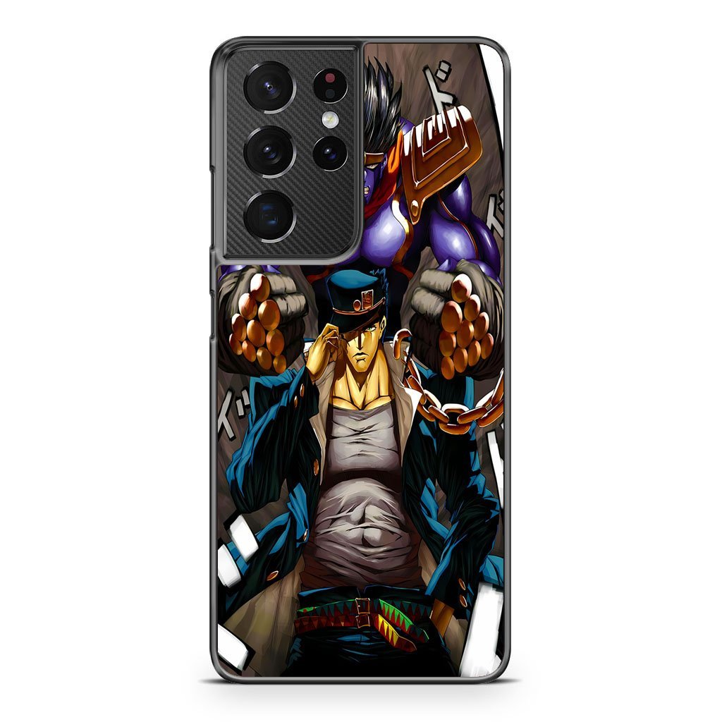 JoJo's Bizarre Jotaro Kujo Cover Samsung Galaxy S21 / S21 Plus / S21 Ultra / S21 FE Case