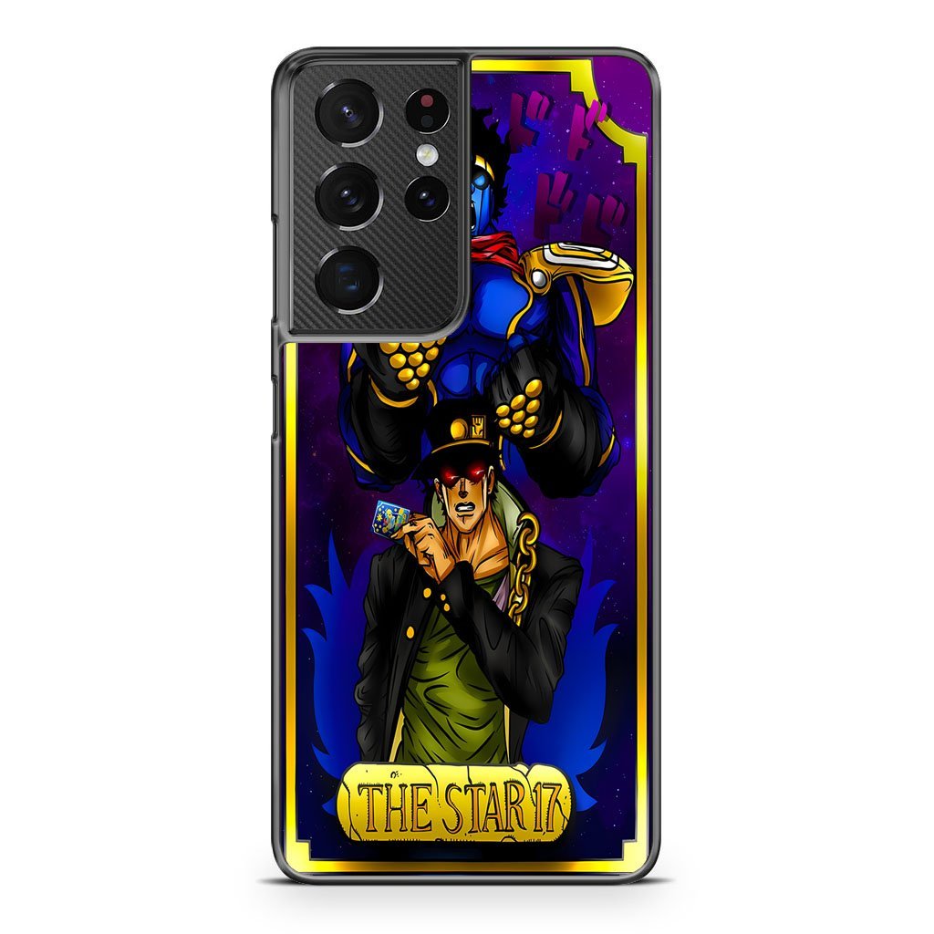 JoJo's Bizarre Jotaro Kujo The Star 17 Samsung Galaxy S21 / S21 Plus / S21 Ultra / S21 FE Case