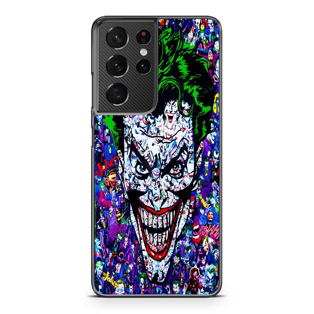 Joker Face Collage Samsung Galaxy S21 / S21 Plus / S21 Ultra / S21 FE Case