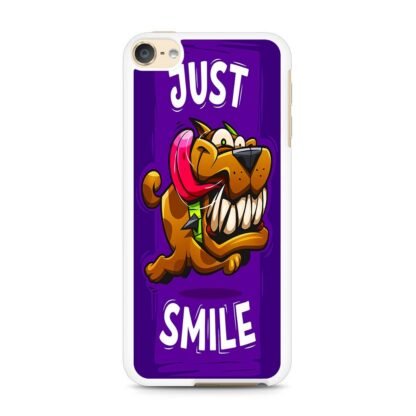 Just Smile Dog iPod Touch 6 / 7 Case - Image 2