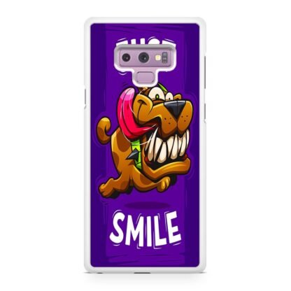 Just Smile Dog Samsung Galaxy Note 9 Case - Image 2