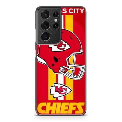 Kansas City Chiefs Helmet NFL Logo Samsung Galaxy S21 / S21 Plus / S21 Ultra / S21 FE Case