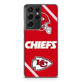Kansas City Chiefs NFL Logo Samsung Galaxy S21 / S21 Plus / S21 Ultra / S21 FE Case
