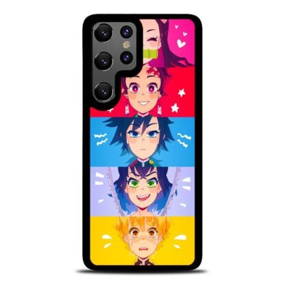 Kimetsu No Yaiba Demon Slayer Cute Collage Samsung Galaxy S25 / S25 Plus / S25 Ultra Case