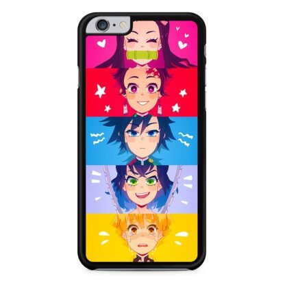 Kimetsu No Yaiba Demon Slayer Cute Collage iPhone 6 / 6S / 6 Plus / 6S Plus Case